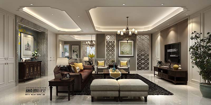 英倫都市別墅裝修效果圖 英倫都市別墅裝修效果圖